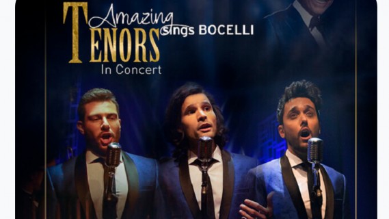 🎶 Amazing Tenors em São João da Boa Vista