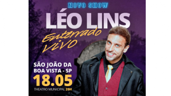 🎭 Léo Lins em São João da Boa Vista