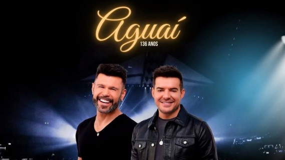 Marcos e Belutti em AGUAÍ