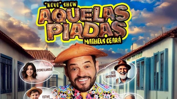🎭 MATHEUS CEARÁ em São João da Boa Vista com o show "Aquelas Piadas"! 😂