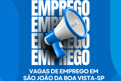 PAT de São João da Boa Vista divulga 43 vagas de emprego; cadastre-se no portal Emprega São João